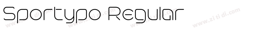 Sportypo Regular字体转换